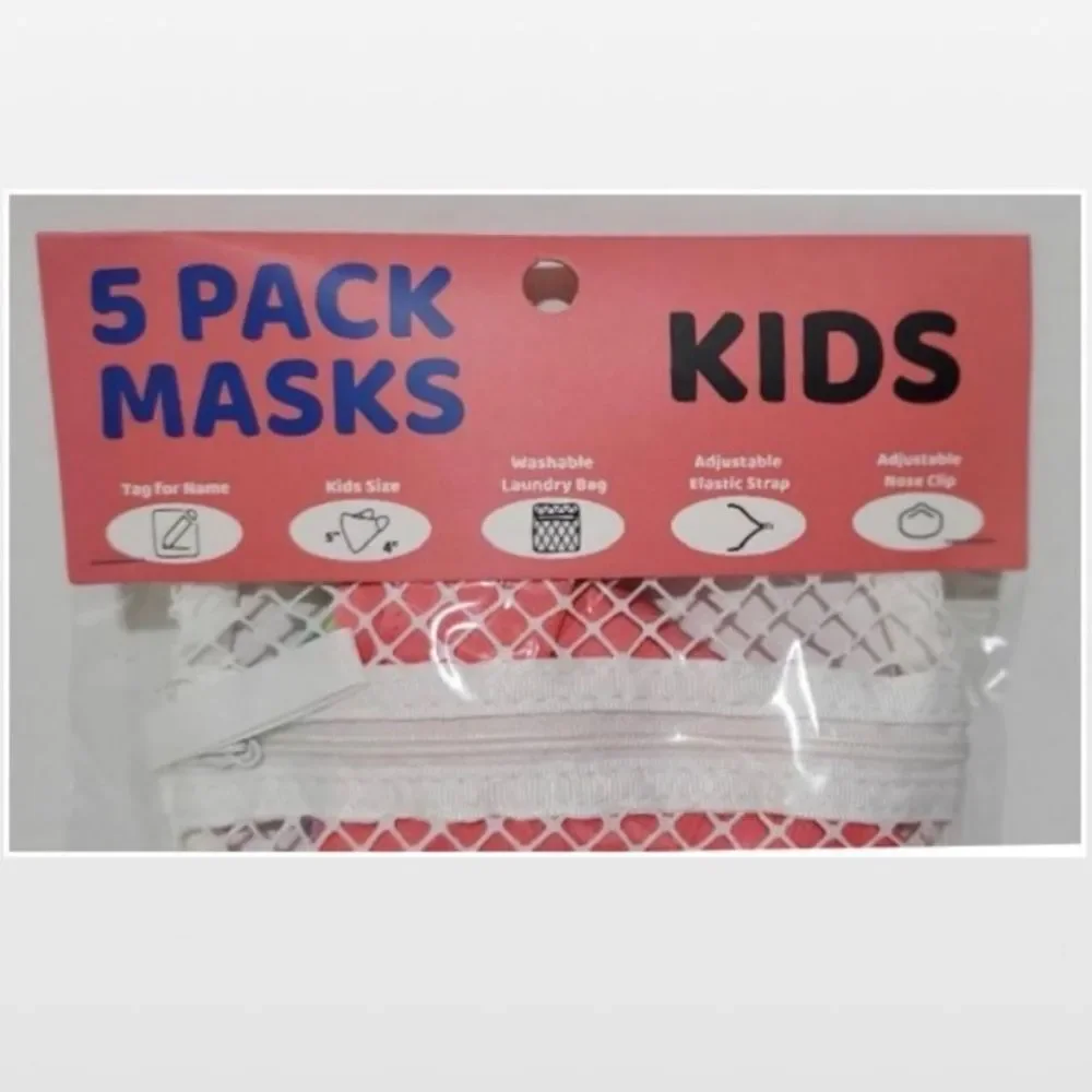 New Kid Girl Face Masks Set Pack