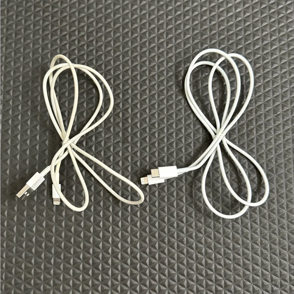 White USB Charging Cable