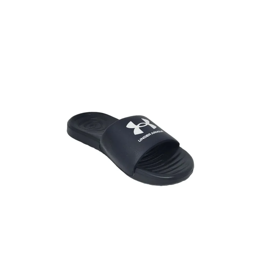 Under Armour Men's Black Ansa Slide Open Toe Sandals Cushioned US size 8 NWT