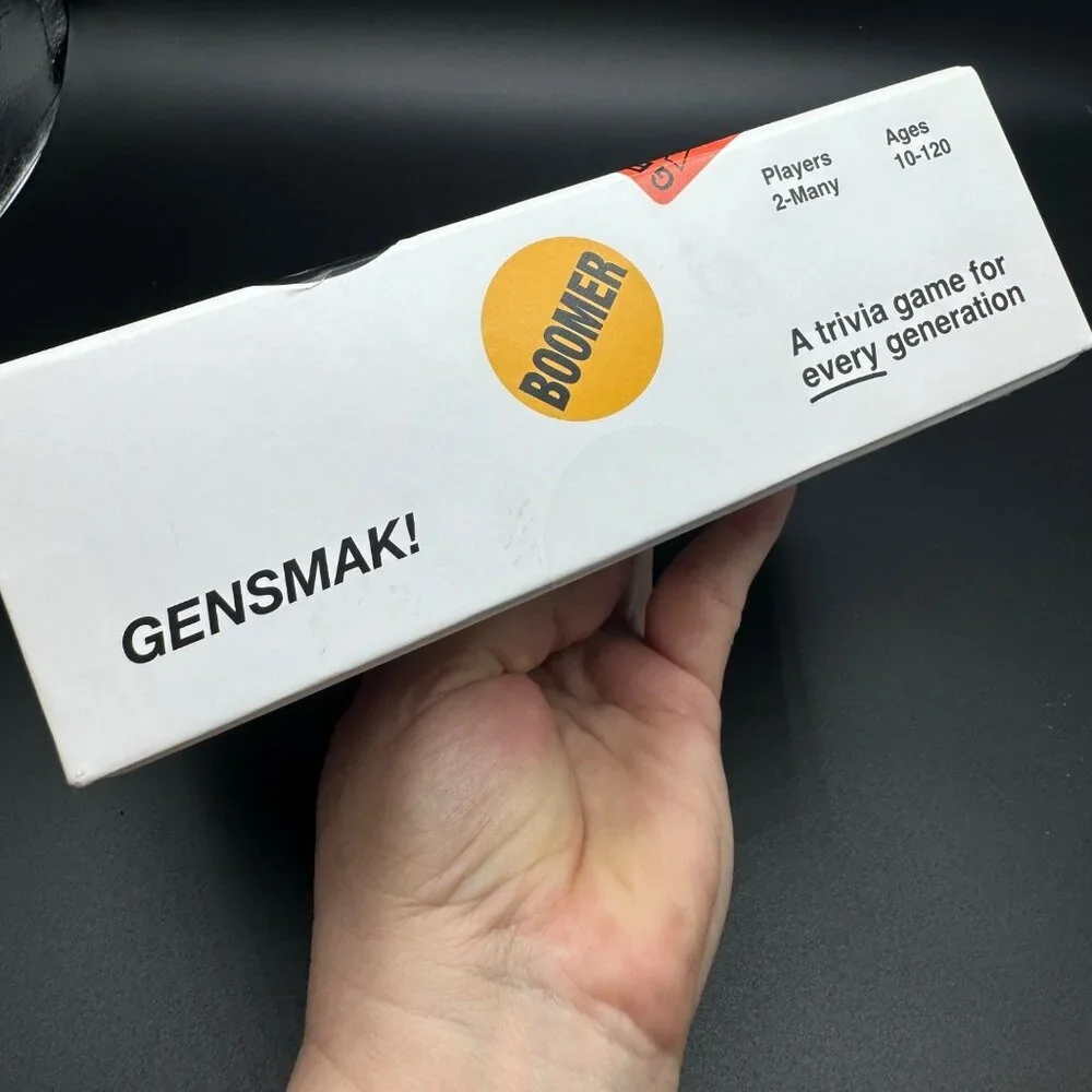 GENSMAK! Party Game - Engaging Multi-Generational Trivia Game with Comedic Hints