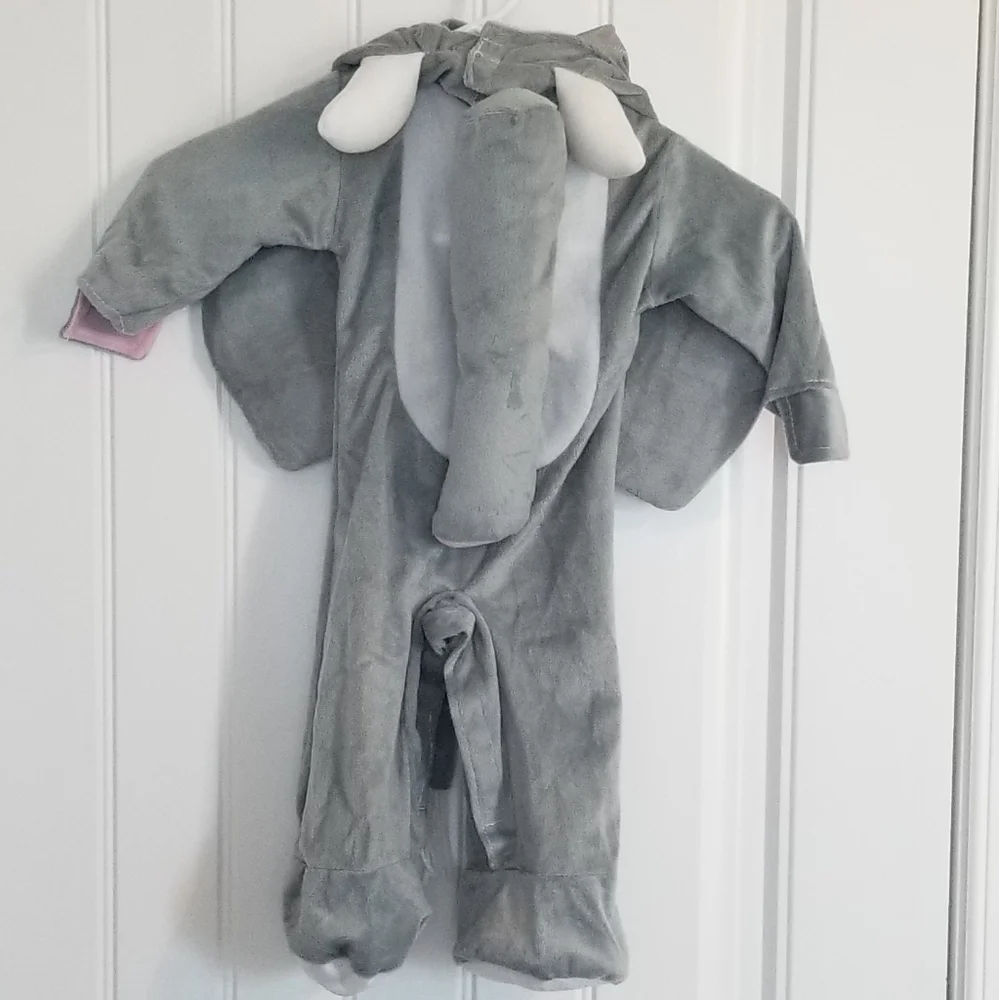 Grey Elephant Halloween baby costume size 0-6 months