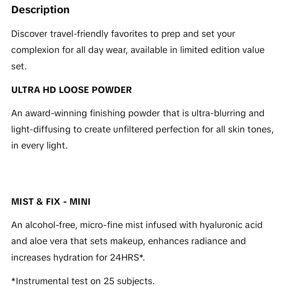 Makeup Forever infused powdery your