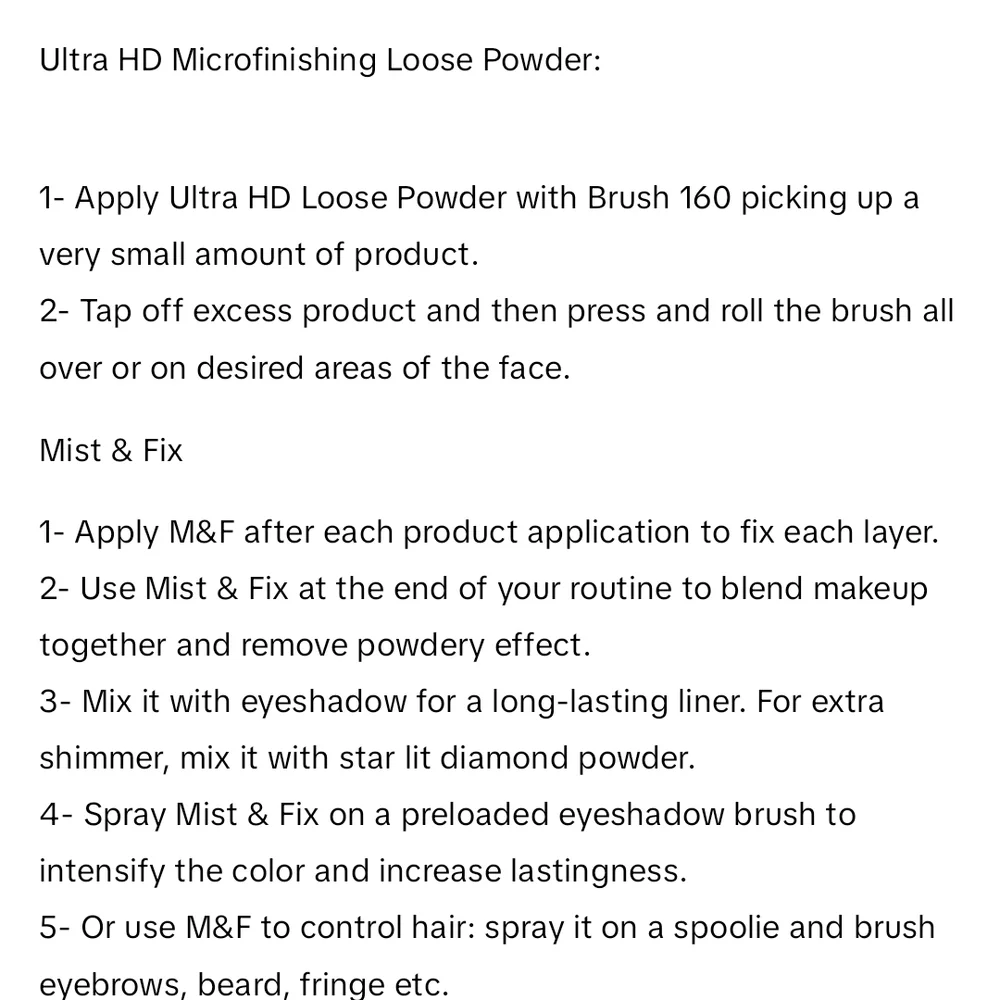 Makeup Forever mini take