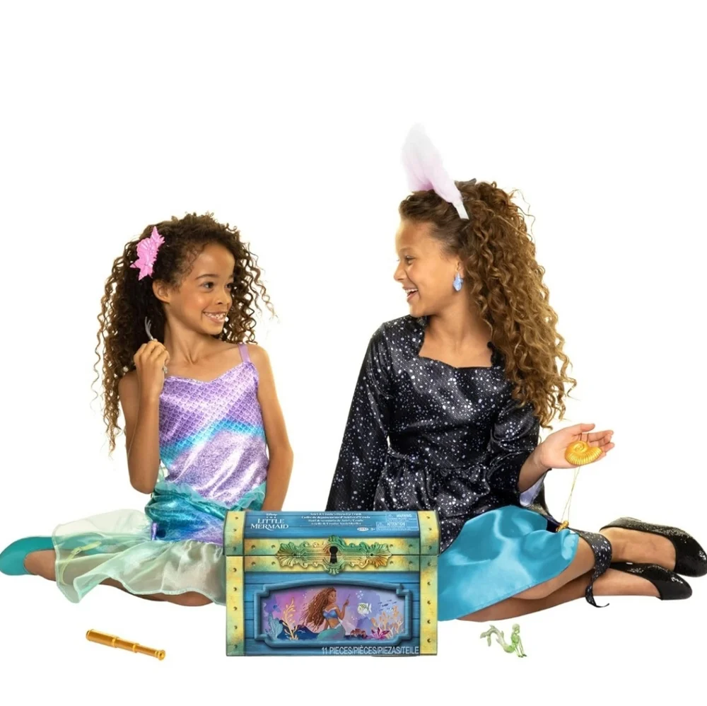 Disney The Little Mermaid Ariel & Ursula Dress Up Trunk, Treasure Chest