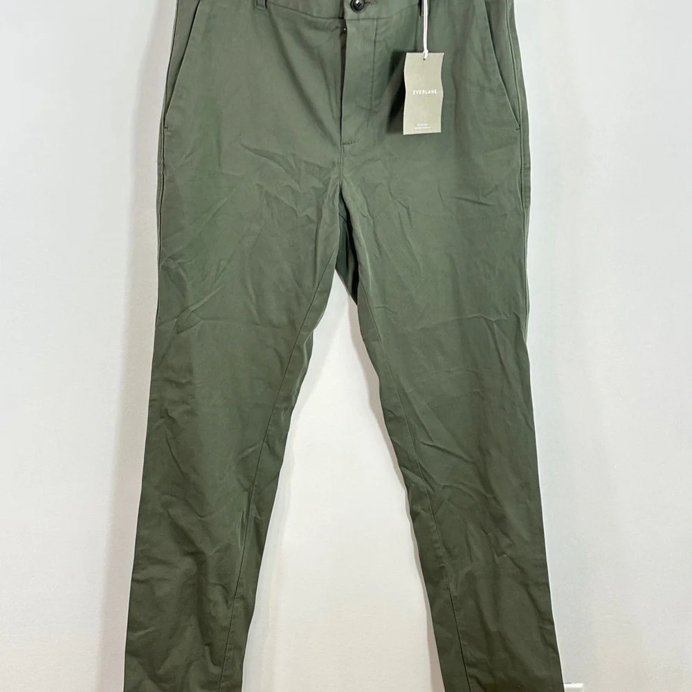 Everlane Green Chinos Slim Fit Tailored