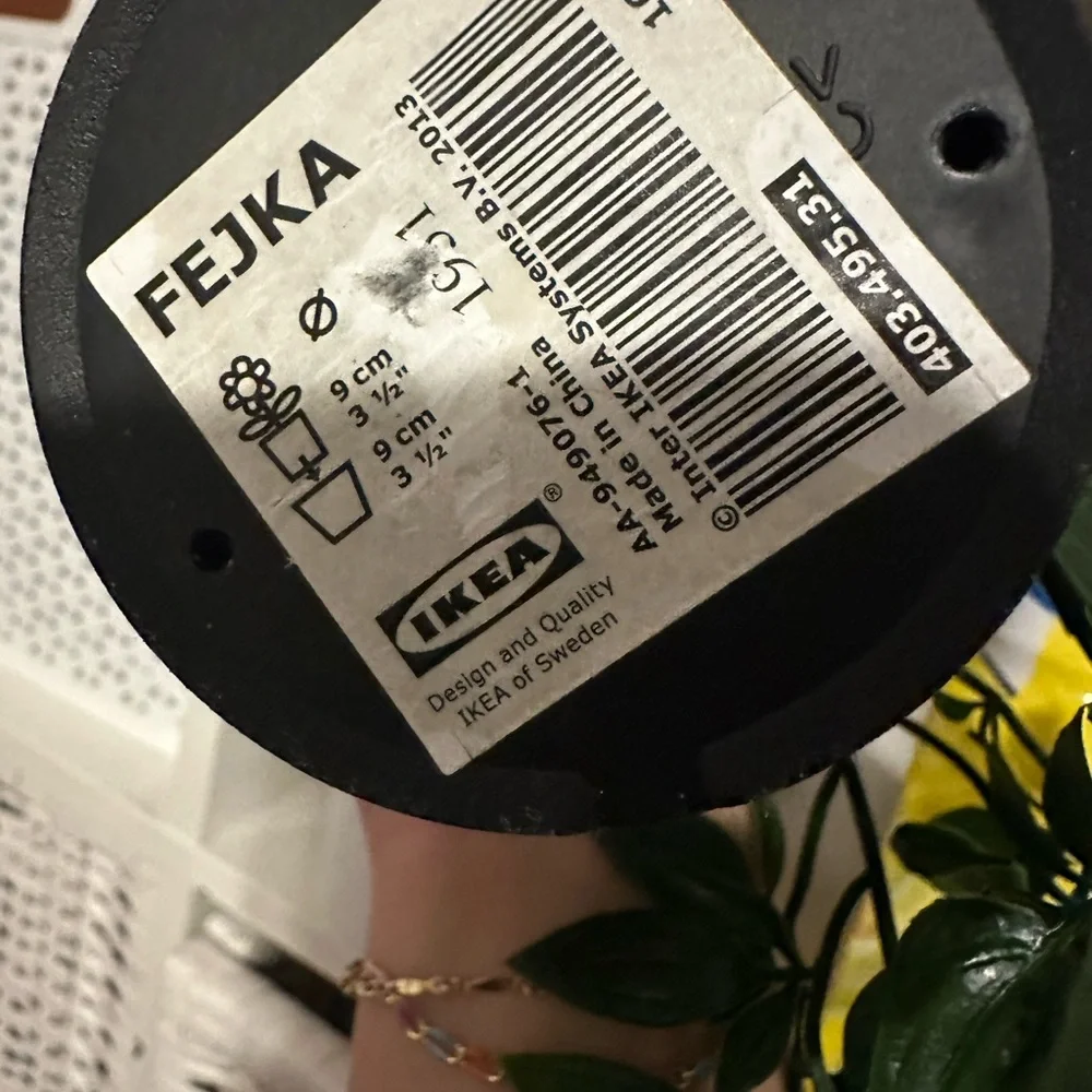 IKEA does not white