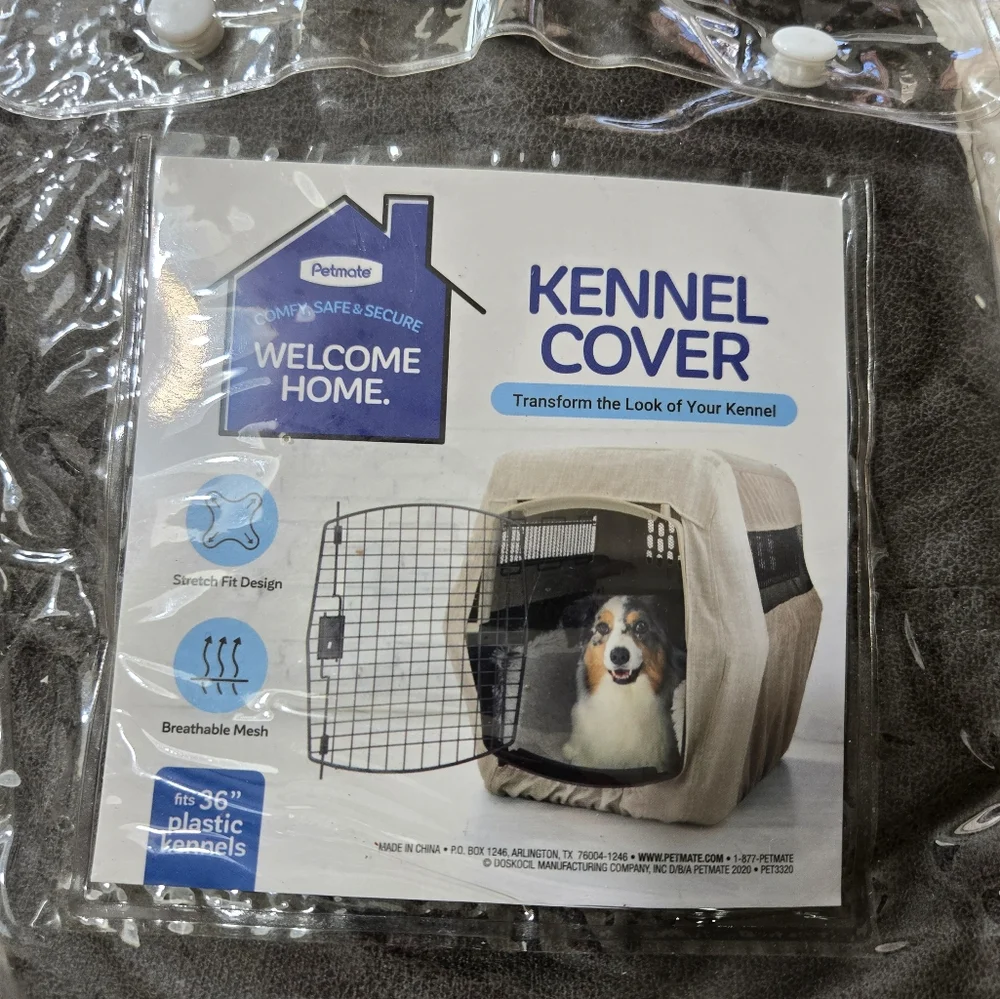 Petmate Comfy, Safe, & Secure Welcome Home Kennel Cover