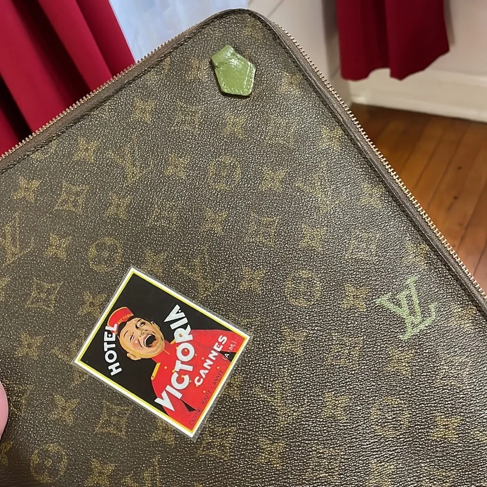 Louis Vuitton Vintage Documents Case.