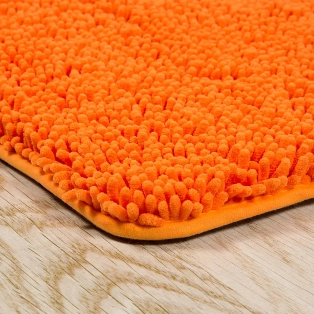 Orange Bath Mat