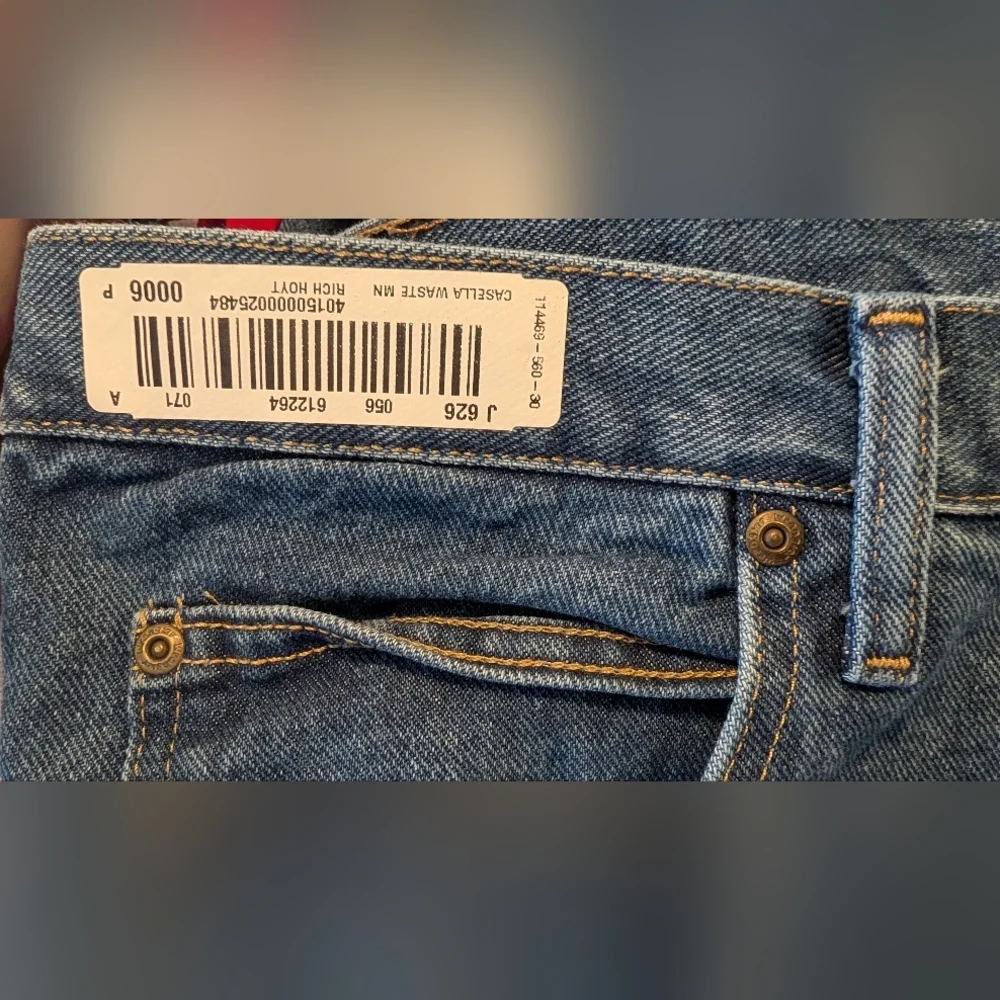 NWT Wrangler Rugged Wear Mens Big & Tall Relaxed Fit Size 56x30 Blue Jeans NEW!