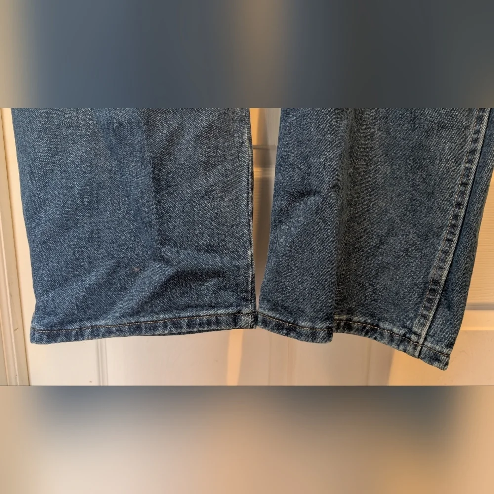 NWT Wrangler Rugged Wear Mens Big & Tall Relaxed Fit Size 56x30 Blue Jeans NEW!