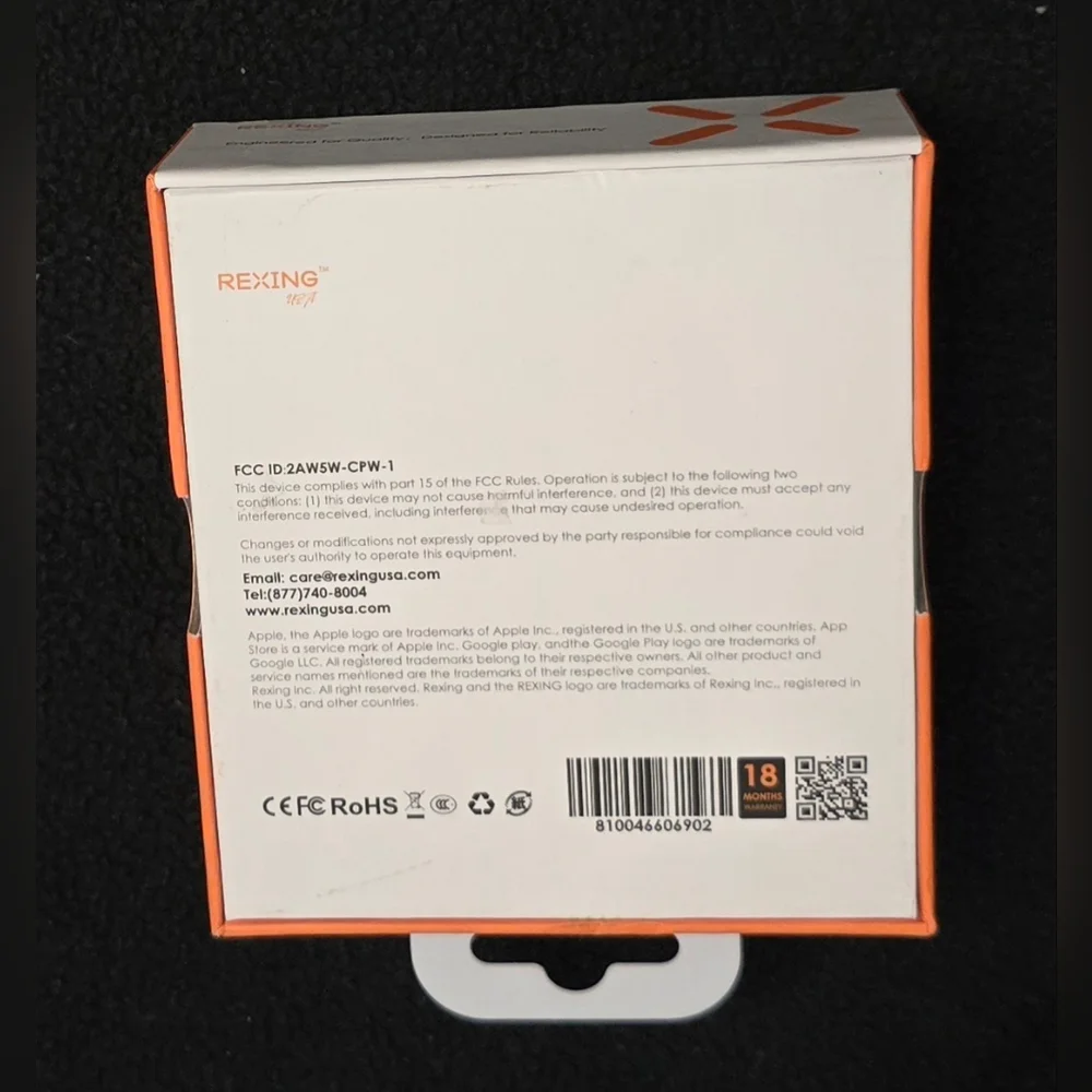 Rexing cpw wireless