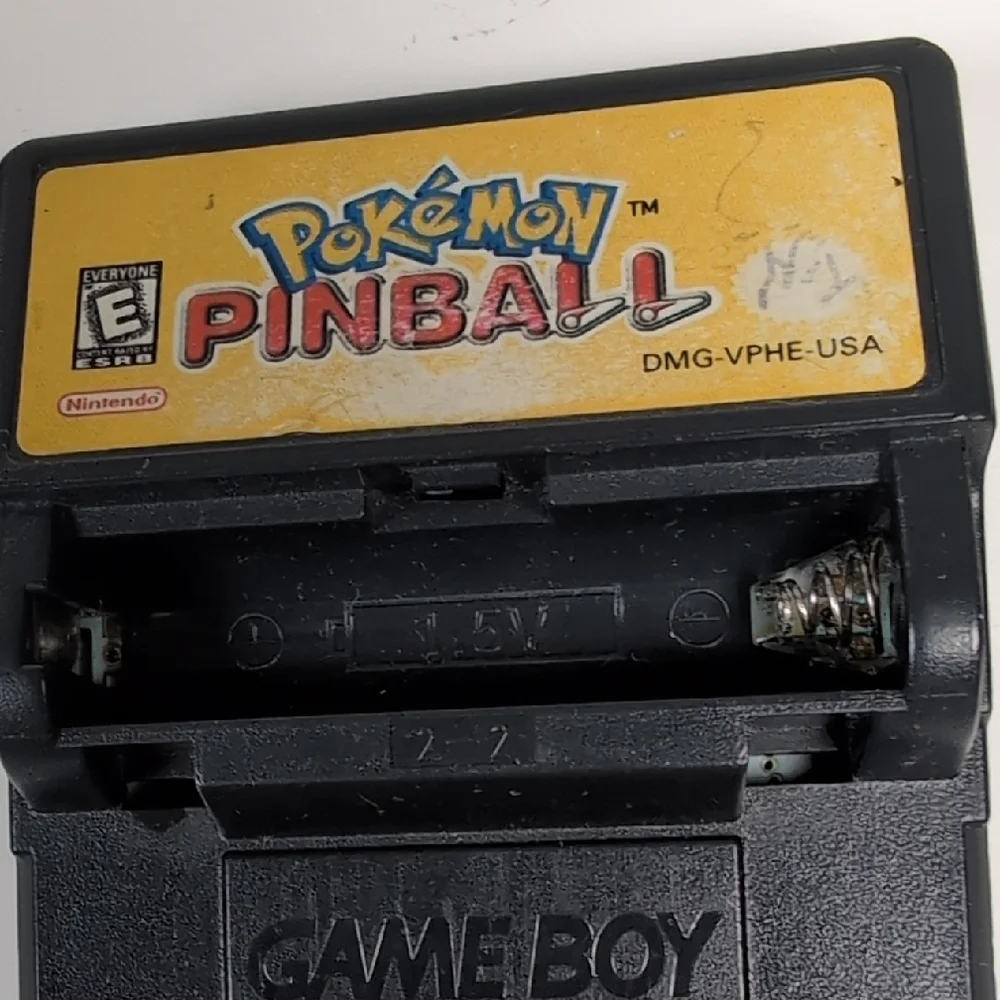 Nintendo Game Boy Pokémon Pinball Cartridge - Black