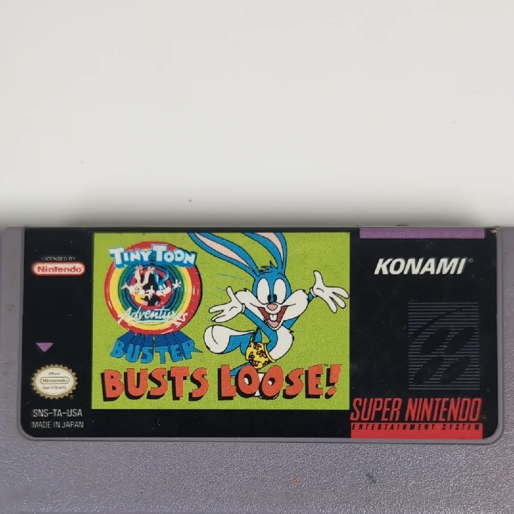 super Nintendo busts games