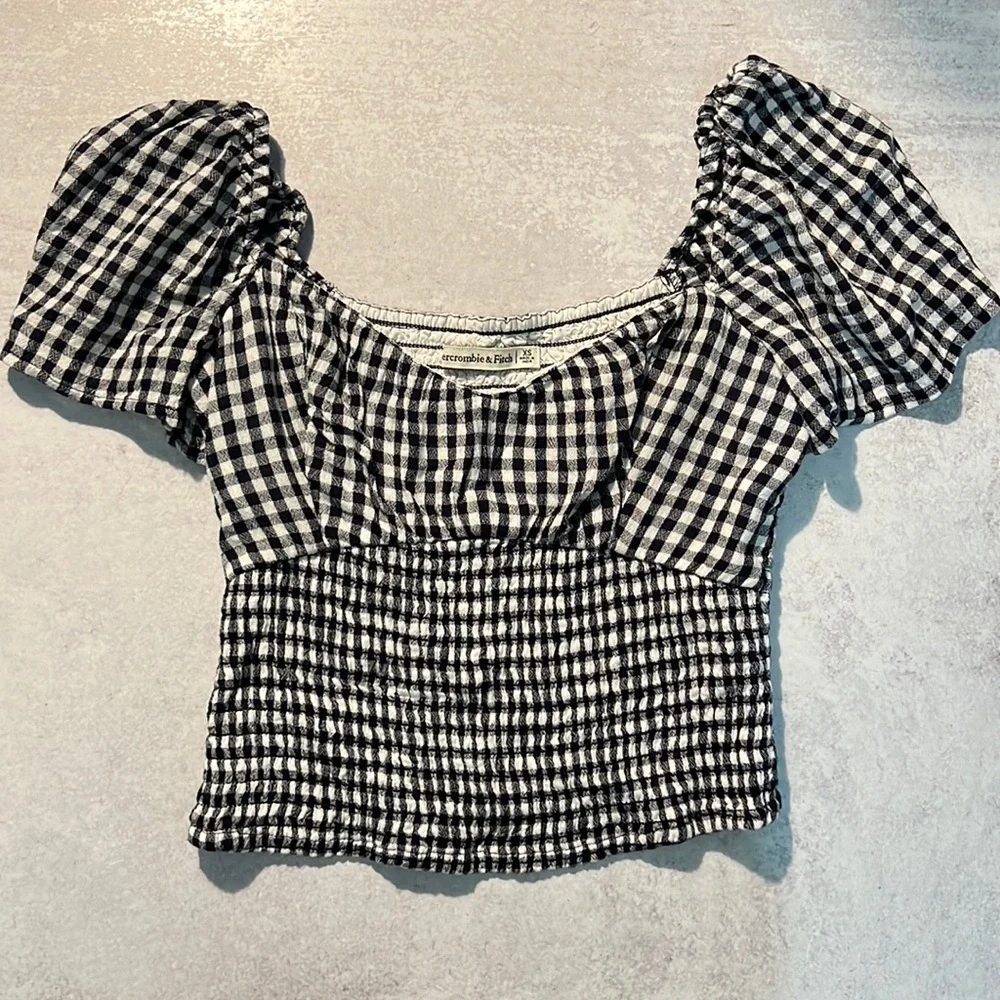 Abercrombie Cropped Babydoll Top