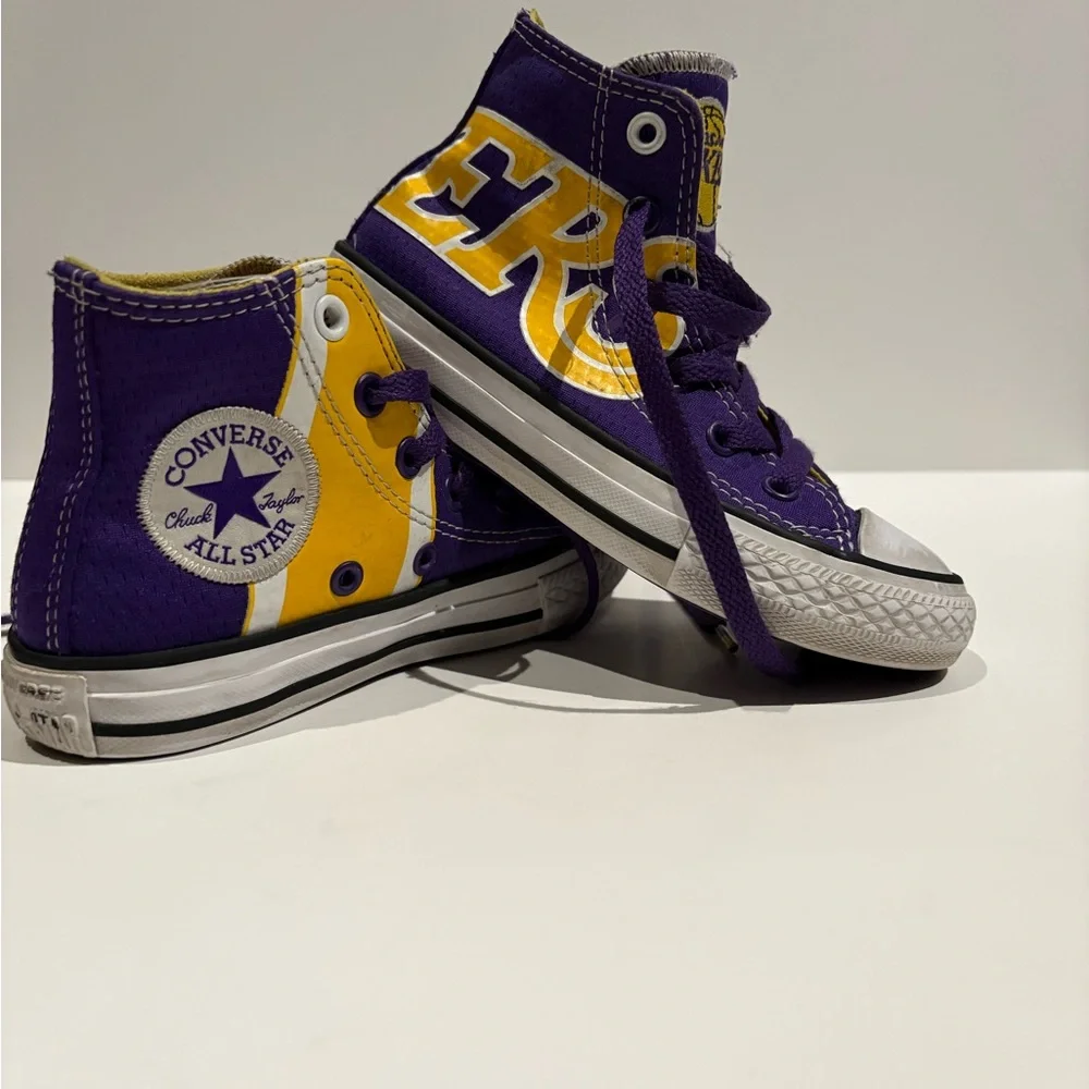 Converse Chuck Taylor All-Star 70’s Hi LA Lakers 659415C GS size 11 RARE, NBA