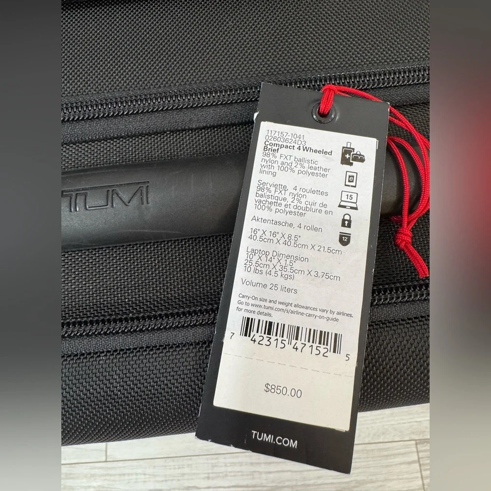 Tumi never used