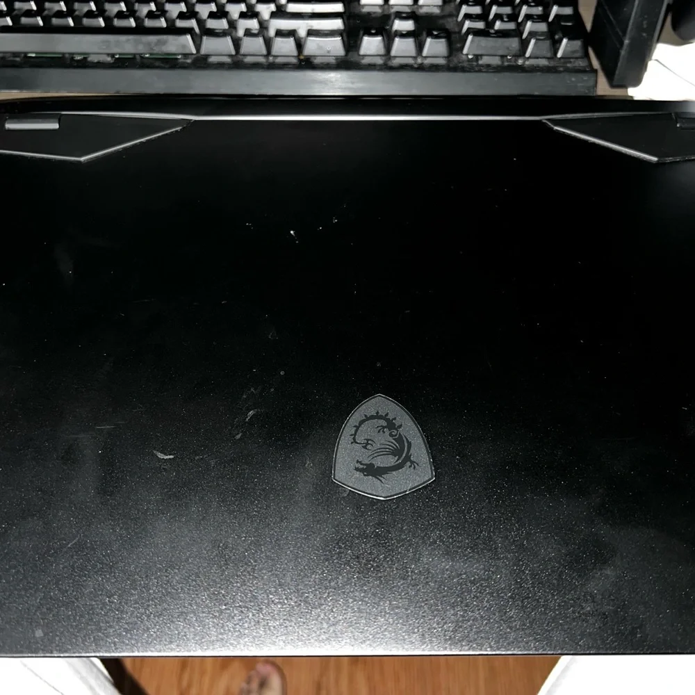 MSI Black Gaming Laptop High-Performance