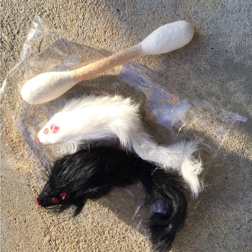 Chewy knit toy long