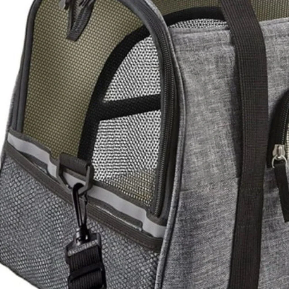 Petlo Pet Carrier Bag for Dogs - Gray