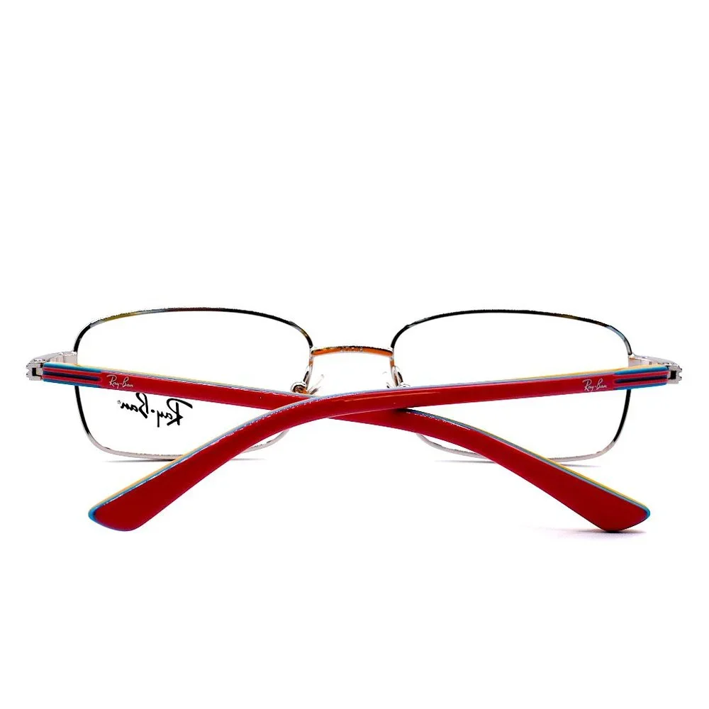 RAY-BAN JUNIOR RB1037 4022 SILVER PINK AUTHENTIC EYEGLASSES FRAME