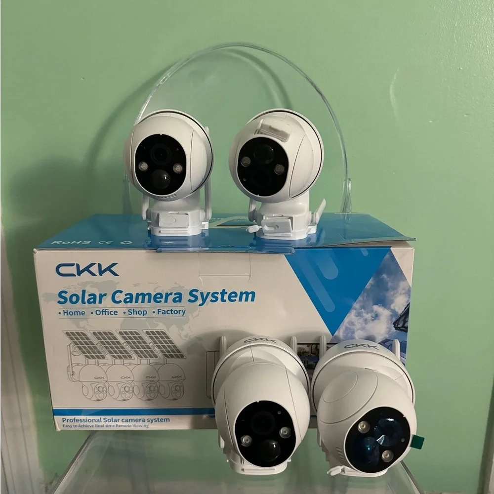 Ckk White solar Camera System