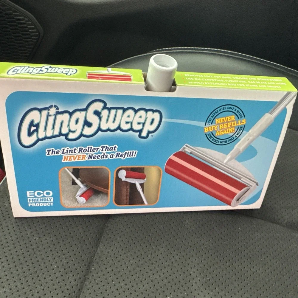 ClingSweep Lint Roller Reusable Washable - just the roller