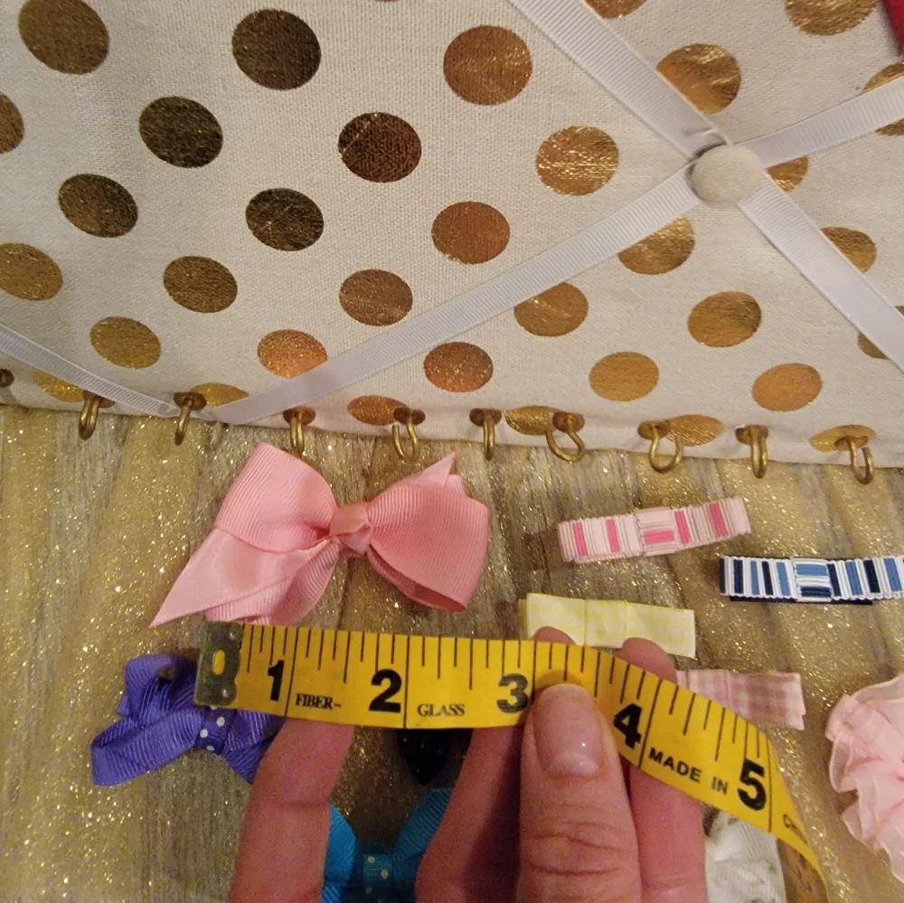 Little Girls Bandana, Hair Bows And Hair Clips
