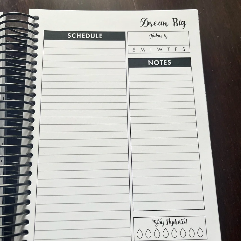 Lights Planner Action b6 inserts