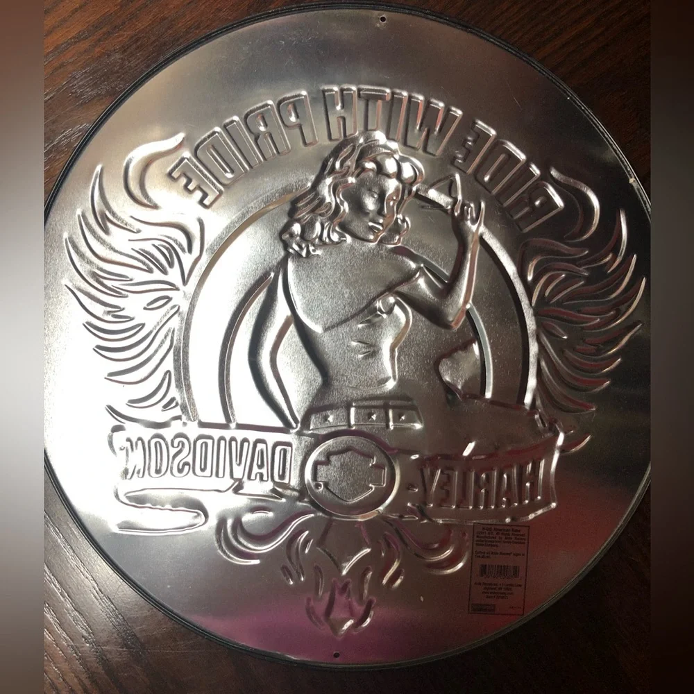 15inch Harley-Davidson Ride With Pride Wall Art