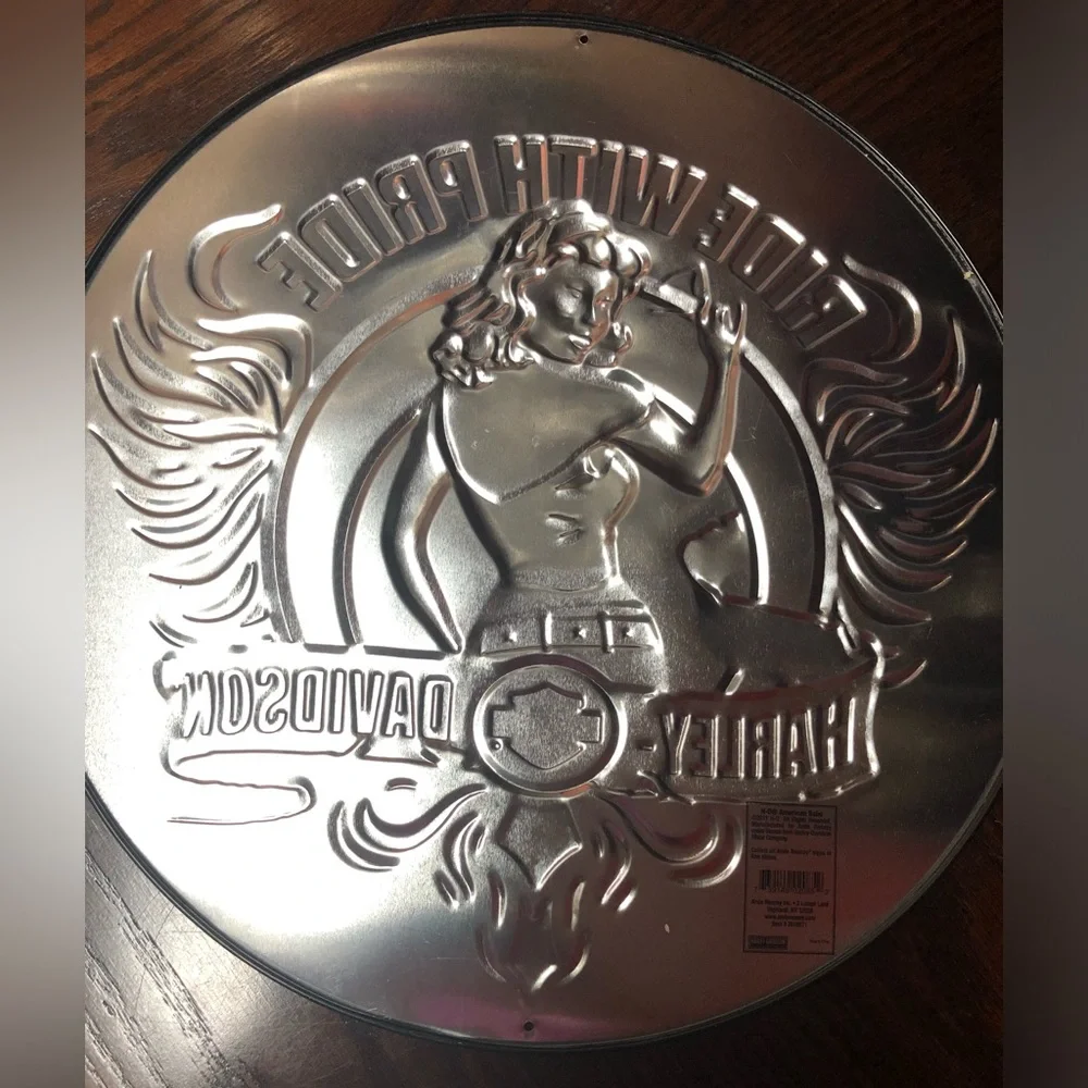 15inch Harley-Davidson Ride With Pride Wall Art