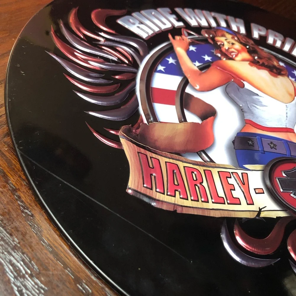 15inch Harley-Davidson Ride With Pride Wall Art