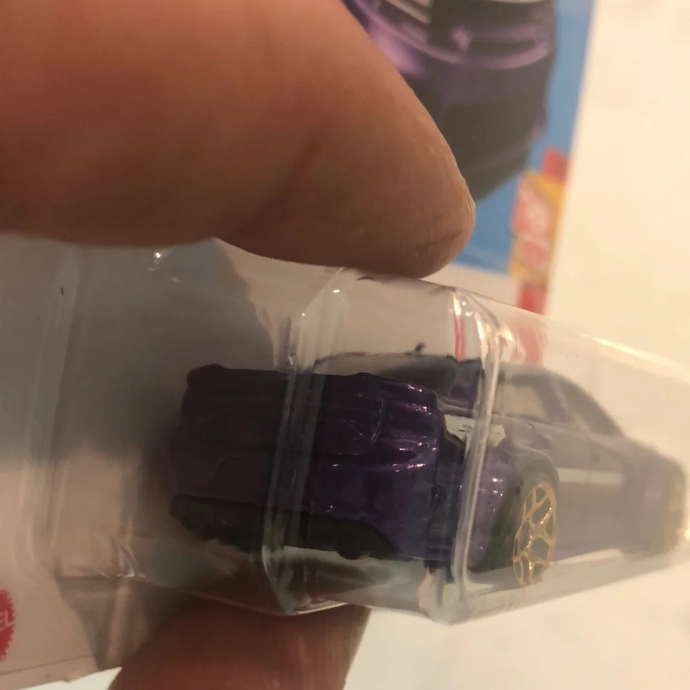 Purple 20 Dodge Charger Hellcat Toy Car