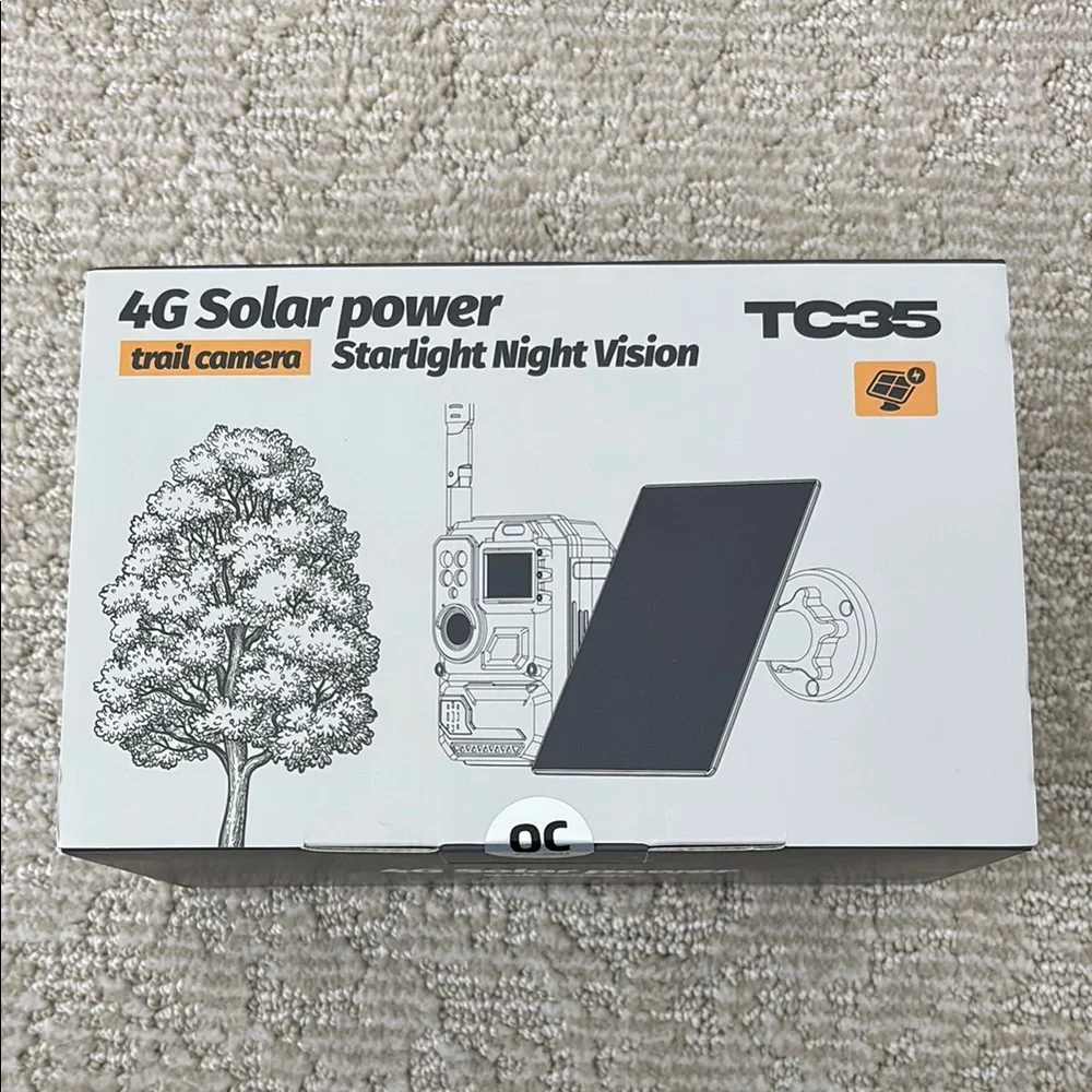 4G Solar Power Trail Camera with Night Vision