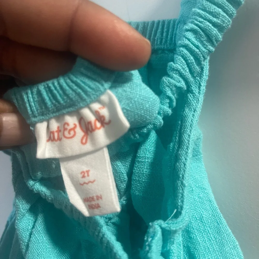 Kids Aqua Dress Cat And Jack Size 2T