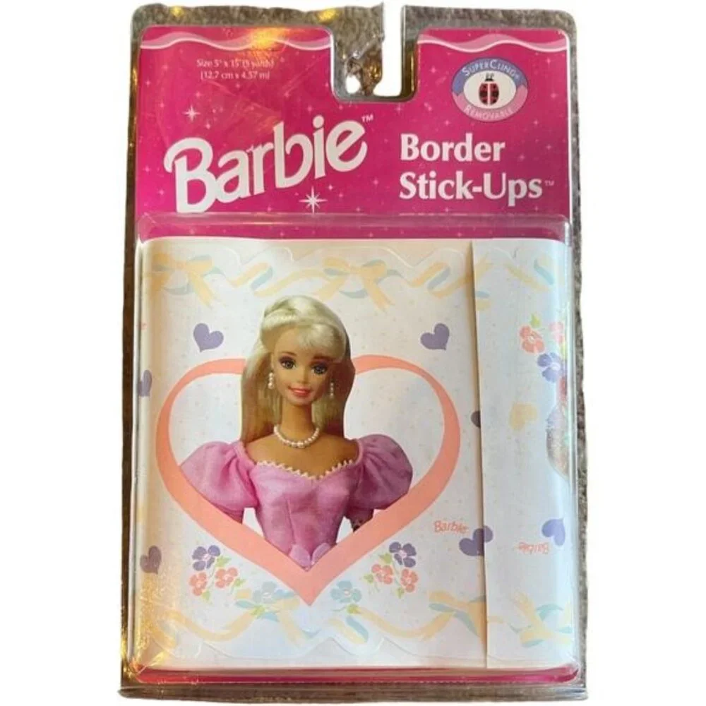 Barbie self adhesive