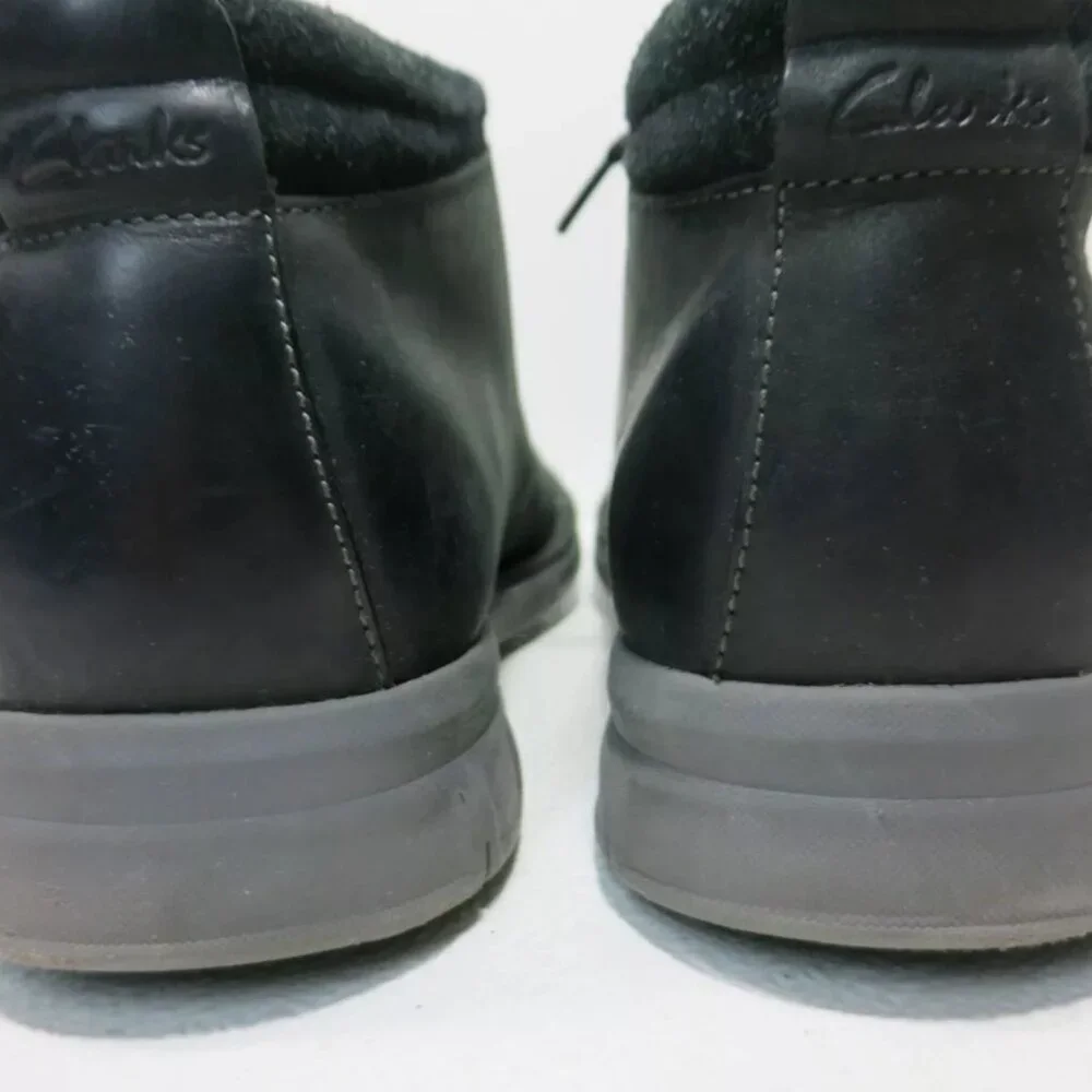 Clarks nubuck leather