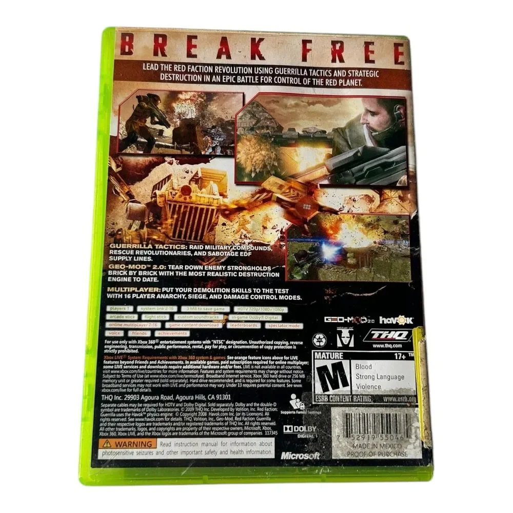 Microsoft red faction
