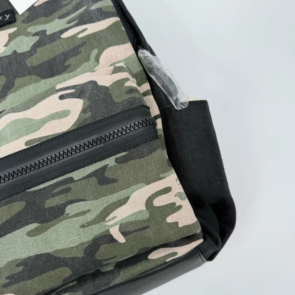 Sanctuary Camo Downtown Backpack with Pouch book bag travel bag NWT