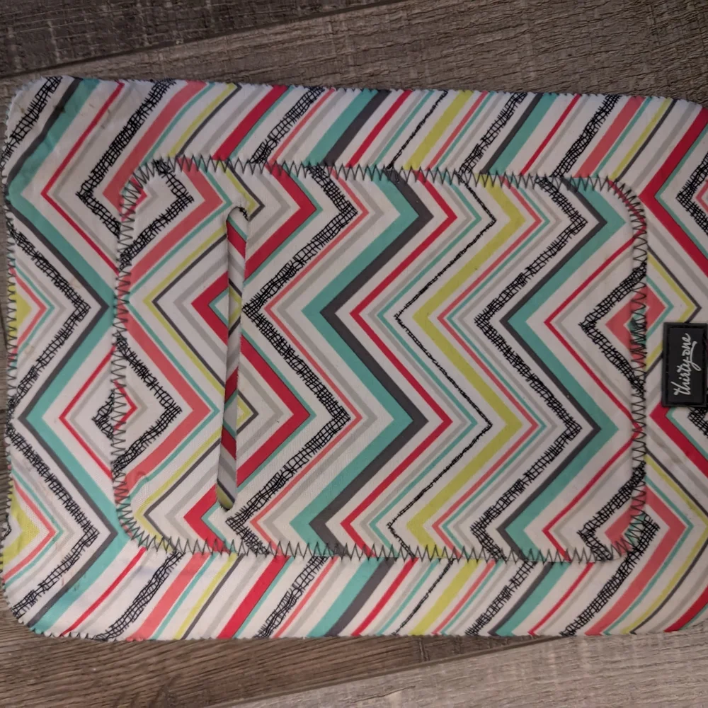 Thirty-One Multicolor Chevron Tablet Cover