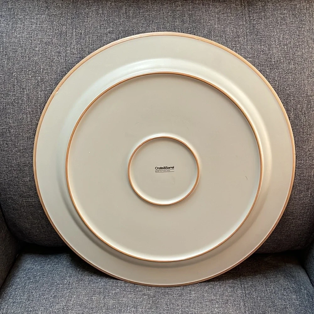 Crate&Barrel approximately 14”