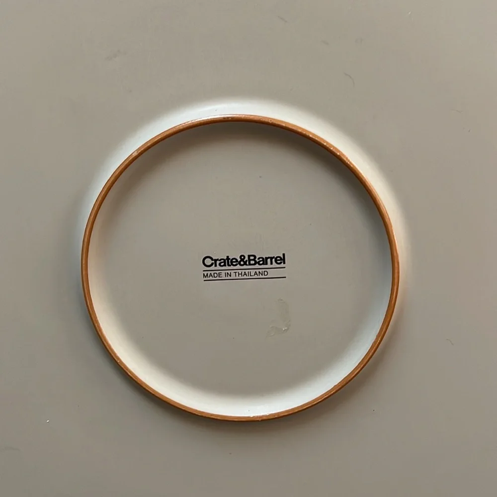 Crate&Barrel approximately 14”