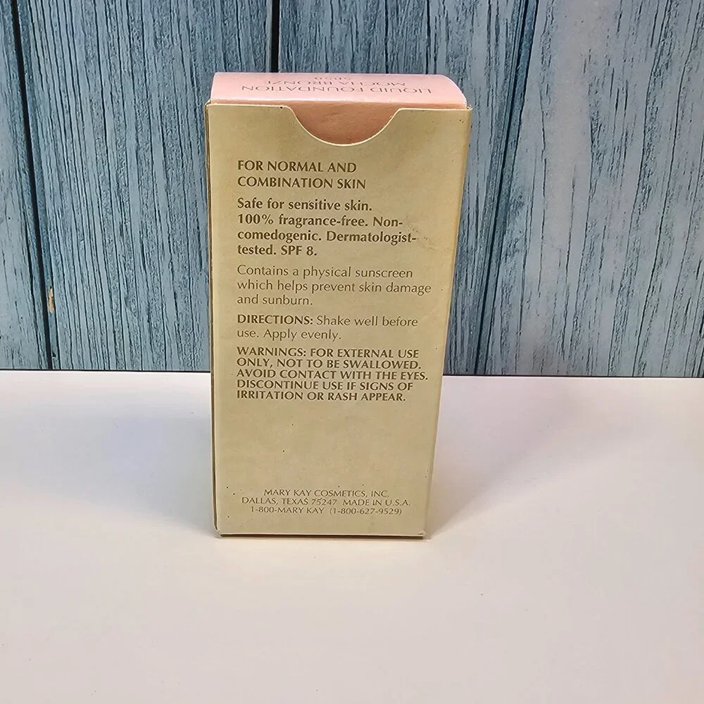 Mary Kay‎ Day Radiance Liquid Foundation - Mocha Bronze #5858 - NIB Old Stock