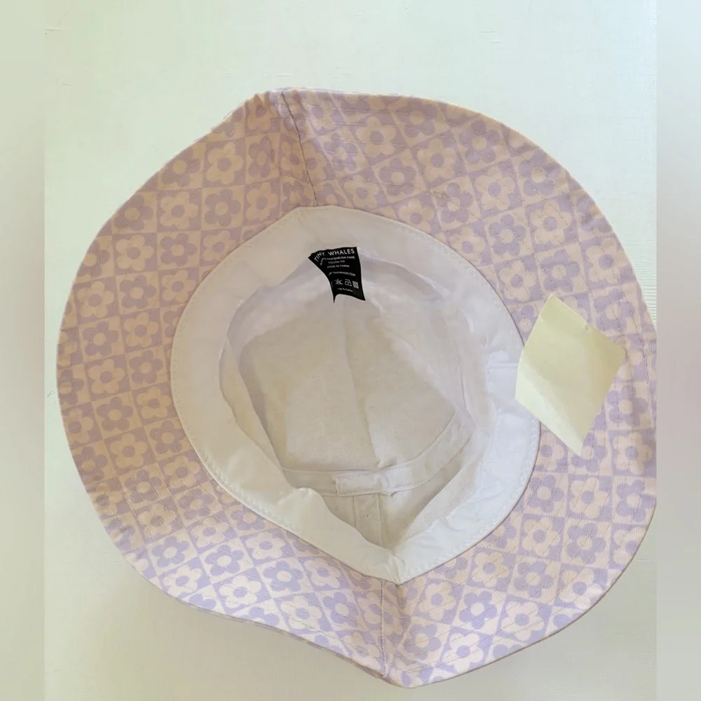 TINY WHALES Dazey Bucket Hat Youth 6-12 Yrs Little Kids/Big Kids Purple Haze $34