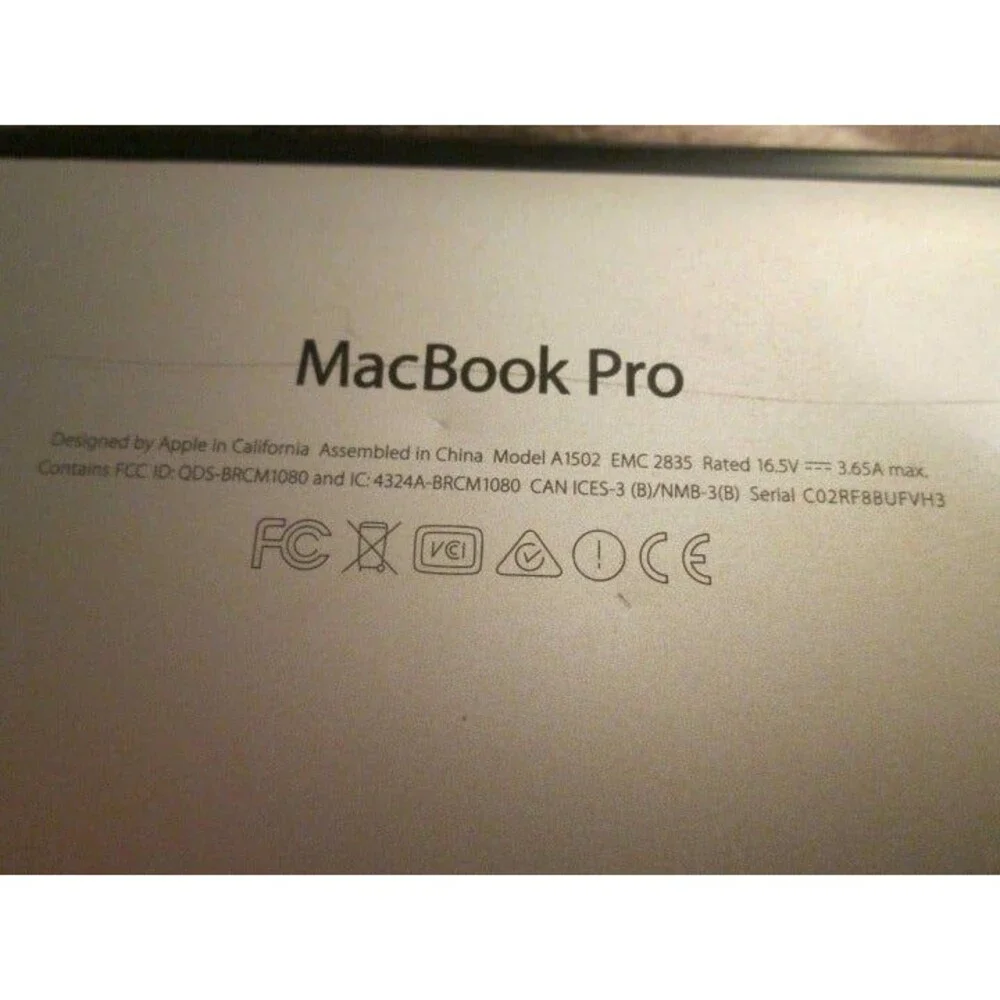 MacBook Pro a1502
