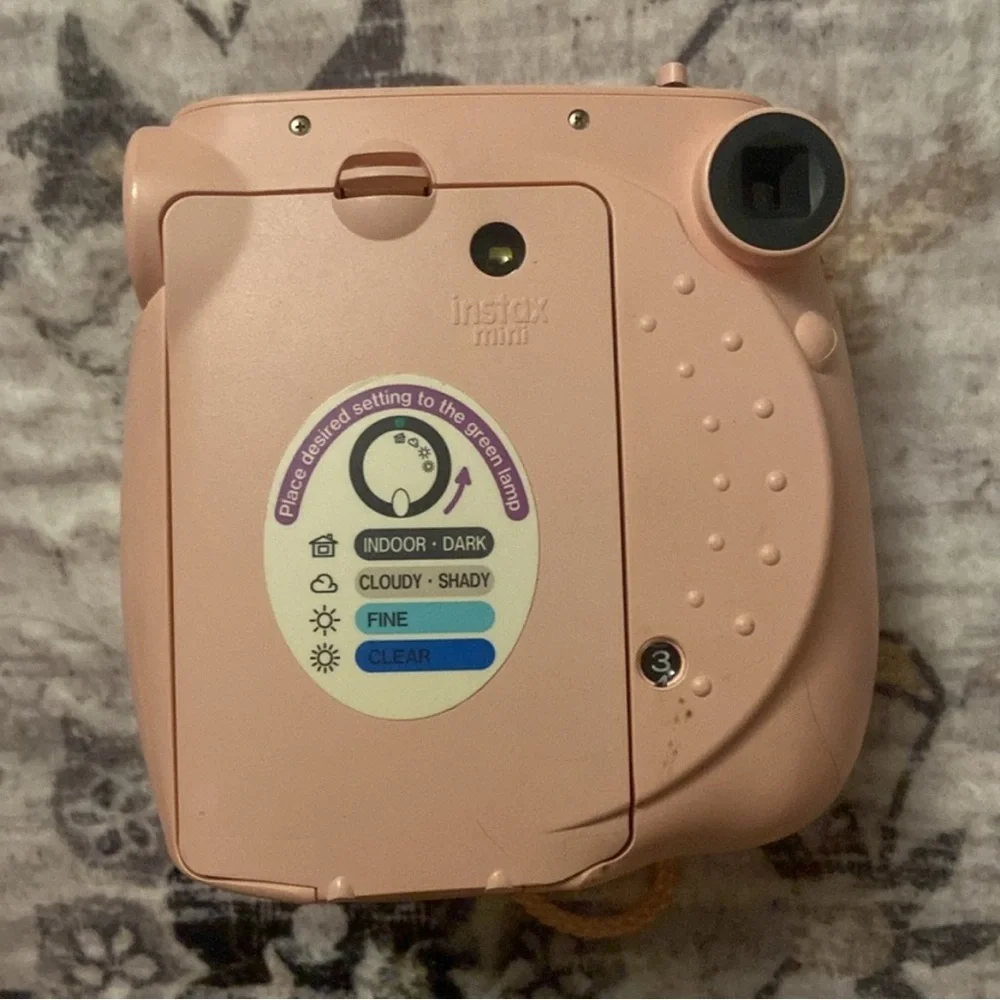 Fujifilm Instax Mini Pink Film Camera