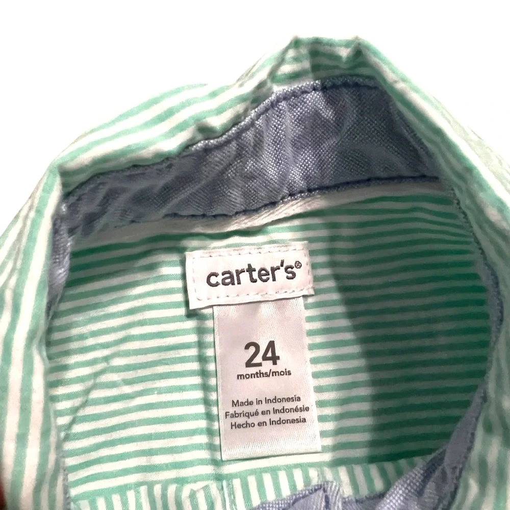 Carters features cuffs this