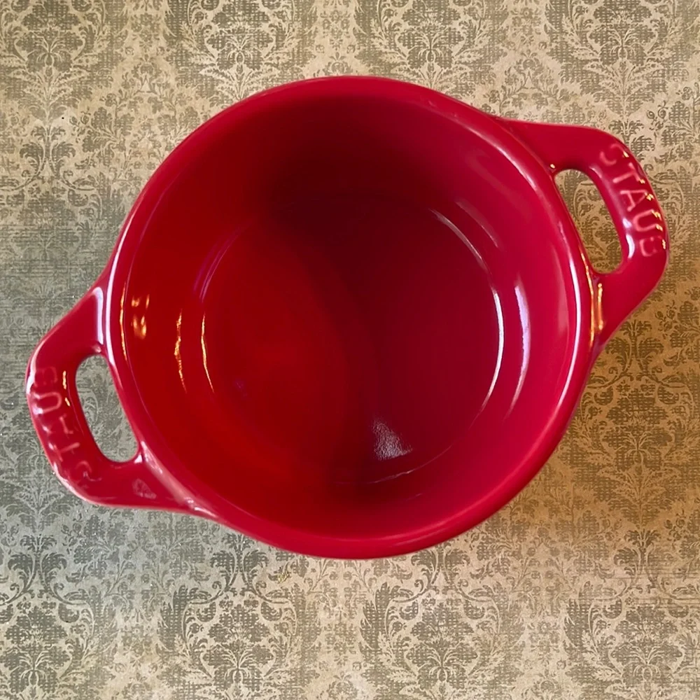 Staub Mini Round Cocotte in Cherry