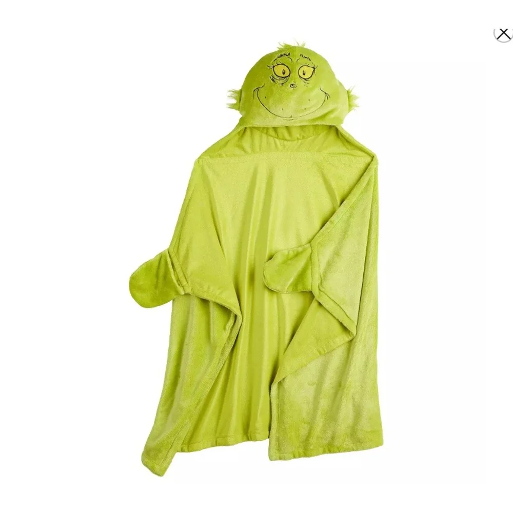 Dr Suess grinch hooded
