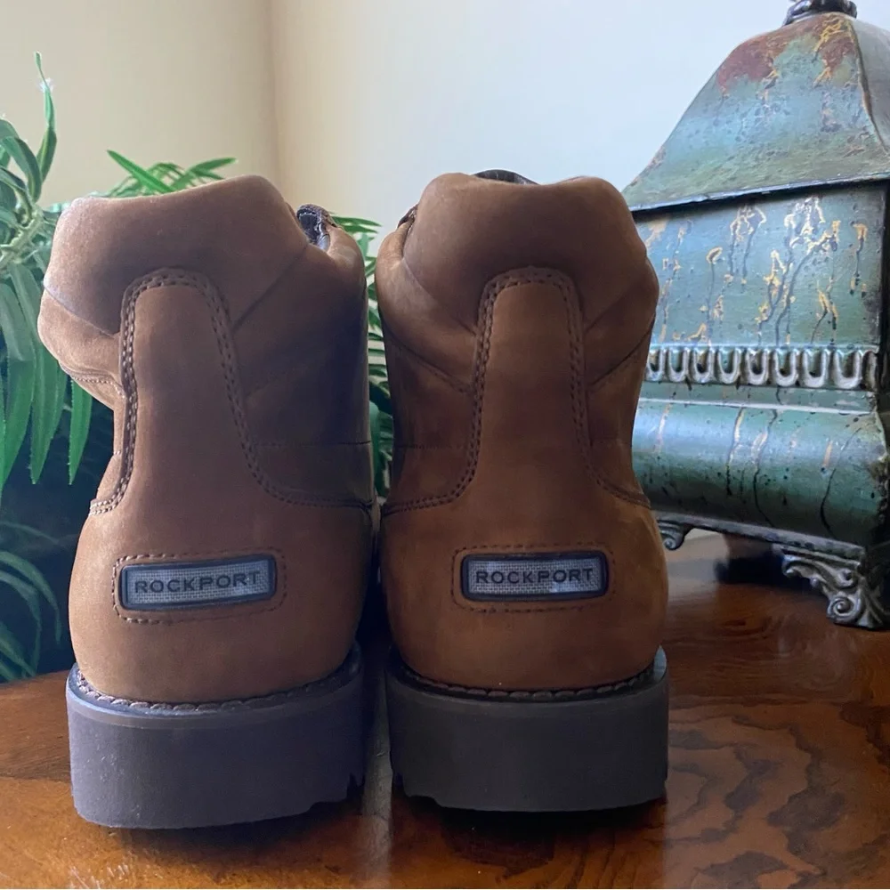 Rockport leather upper